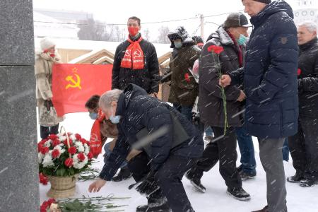 Воронежская область. Будем верны заветам Ленина!
