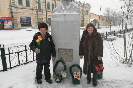 Коммунисты Забайкалья почтили память В. И. Ленина
