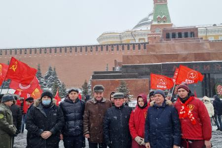 Краснодарский край. Активисты КПРФ и сторонники партии почтили память В.И. Ленина