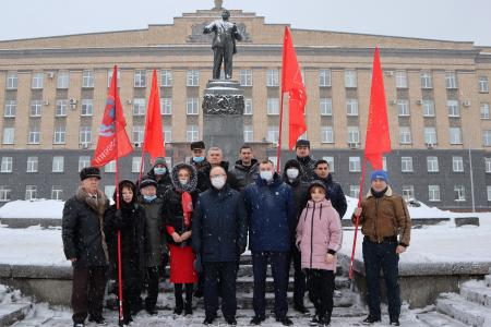В Орловской области прошли акции, посвященные памяти Владимира Ильича Ленина