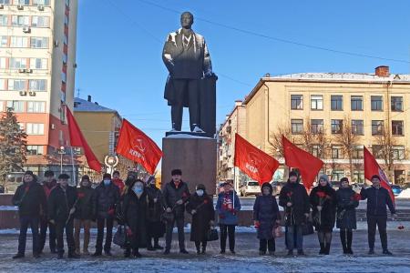 Коммунисты Брянщины почтили память В.И. Ленина