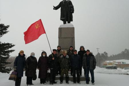 Рязанские коммунисты почтили память В.И. Ленина