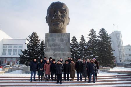 Республика Бурятия. Ленин навсегда останется в памяти народа!