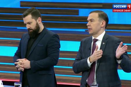 Юрий Афонин в эфире «России-1»: Признание ДНР и ЛНР – шаг к прочному миру на Донбассе