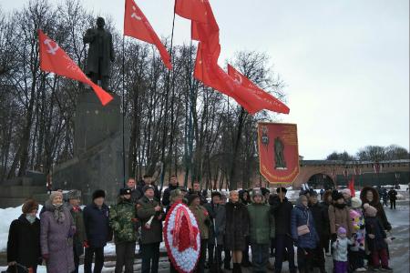 В Новгородской области прошли праздничные мероприятия, посвящённые 104-ой годовщине образования Рабоче-крестьянской Красной Армии