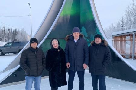 Репортаж о рабочей поездке А.В. Куринного на Ямал