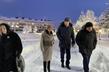 Репортаж о рабочей поездке А.В. Куринного на Ямал