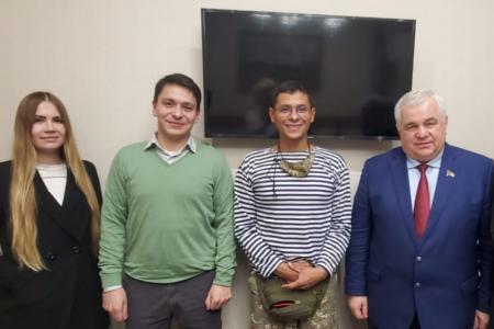 К.К. Тайсаев встретился с депутатом Конгресса Перу от левой партии «Свободная Перу» А. Рейесом Камой