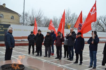 День Советской Армии и Военно-Морского Флота в Калмыкии