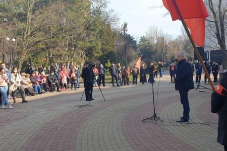 104-я годовщина создания Красной Армии и Военно-морского флота в Ростове-на-Дону