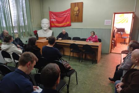 Московская область. Коммунисты городских организаций МК КПРФ продолжают активную работу в регионе