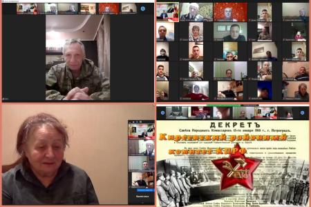 В Тульской области прошли праздничные мероприятия, посвященные 104-й годовщине Красной Армии и Военно-морского флота