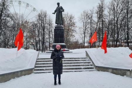 Ивановские коммунисты отметили День рождения М.В. Фрунзе