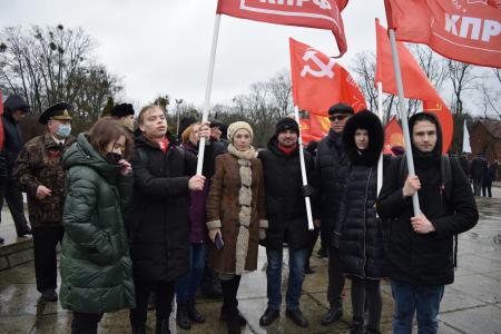 День рождения Красной Армии в Калининграде