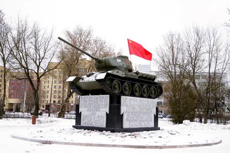 В Псковской области отметили День рождения Красной Армии