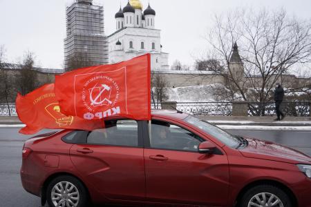 В Псковской области отметили День рождения Красной Армии