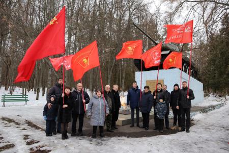 В Орле состоялся автопробег в честь 104-ой годовщины создания Рабоче-крестьянской Красной армии