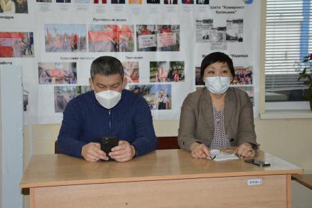 Первый секретарь Калмыцкого рескома партии Николай Нуров провел прием граждан