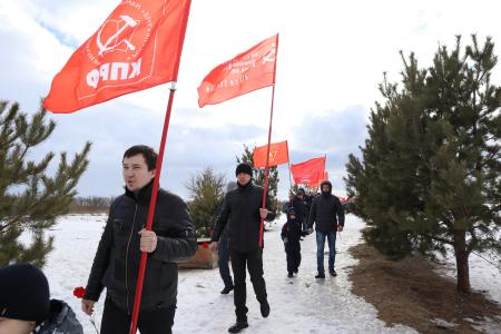 В Орле состоялся автопробег в честь 104-ой годовщины создания Рабоче-крестьянской Красной армии