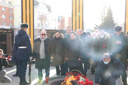 Депутаты-коммунисты почтили память рязанцев, погибших в локальных войнах