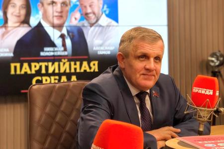 Н.В. Коломейцев выступил в программе «Партийная среда» в прямом эфире радио «Комсомольская правда»