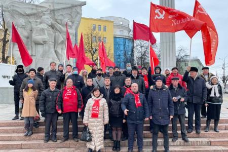 Рязанские коммунисты отметили День Советской армии