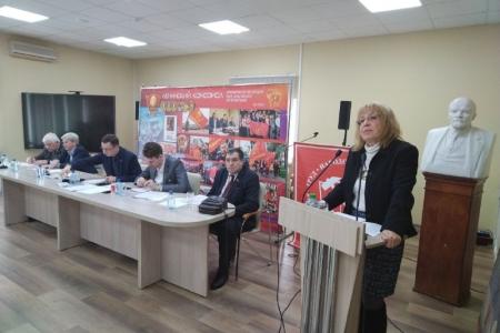 Пленум Санкт-Петербургского горкома: Занимать классовую позицию на стороне трудящихся!