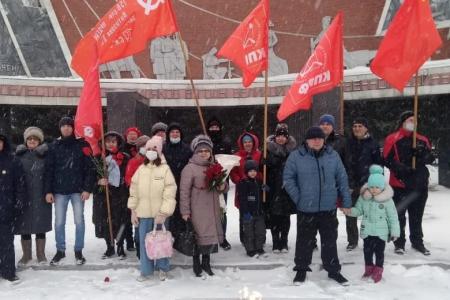 В Алтайском крае коммунисты торжественно отметили День Советской Армии