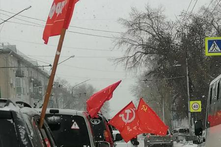 В Алтайском крае коммунисты торжественно отметили День Советской Армии