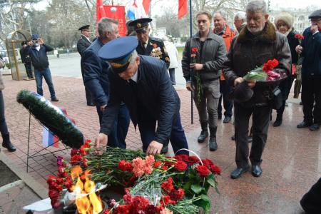 Севастополь. С Днём Советской Армии и Военно-Морского Флота!