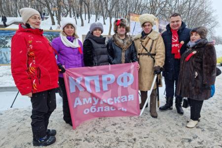 Делегация коммунистов Приамурья приняла участие в масштабном мероприятии в честь 100-летия Волочаевского боя