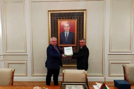 Казбек Тайсаев принял участие в мониторинге выборов президента в Республике Туркменистан