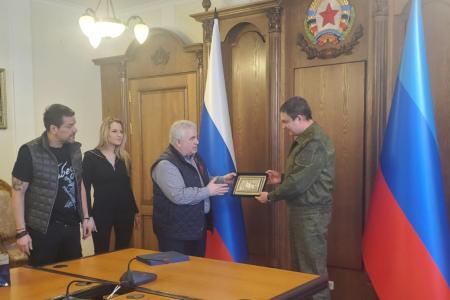 Депутаты фракции КПРФ прибыли с гуманитарным визитом в Луганскую Народную Республику