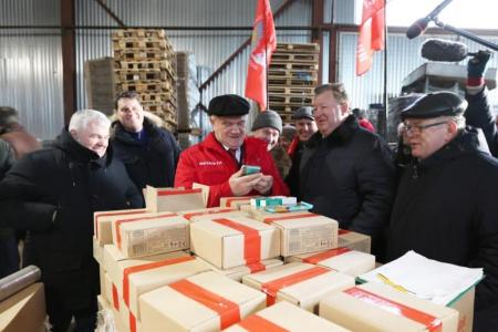 Штаб протестных действий отправит очередной гуманитарный конвой на освобождённые территории Донбасса