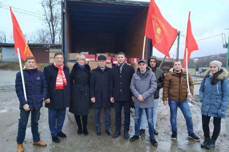 Штаб протестных действий отправит очередной гуманитарный конвой на освобождённые территории Донбасса