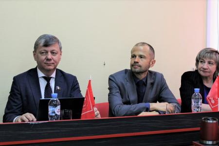 Д.Г. Новиков выступил на пленуме Костромского областного комитета КПРФ
