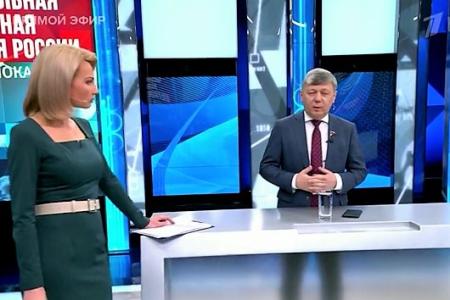 Дмитрий Новиков на Первом канале: «Приближается время трибунала над военными преступниками, а Мариуполь должен стать красивее прежнего»