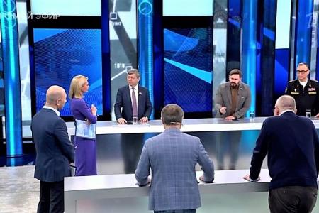 Дмитрий Новиков на Первом канале: «Проходя службу в ГДР, Г.А. Зюганов видел результаты денацификации. Бандеровцы приходят и уходят, а народ Украины остаётся»