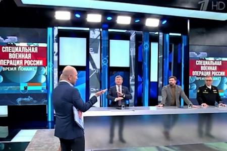 Дмитрий Новиков на Первом канале: «Проходя службу в ГДР, Г.А. Зюганов видел результаты денацификации. Бандеровцы приходят и уходят, а народ Украины остаётся»