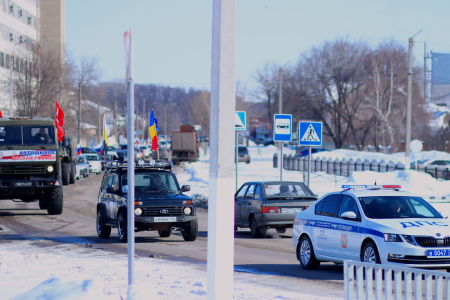 Коммунисты Волгоградской области приняли участие в Общероссийском патриотическом автопробеге