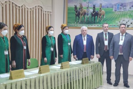 Казбек Тайсаев принял участие в мониторинге выборов президента в Республике Туркменистан