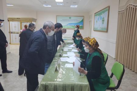 Казбек Тайсаев принял участие в мониторинге выборов президента в Республике Туркменистан