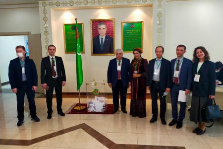 Казбек Тайсаев принял участие в мониторинге выборов президента в Республике Туркменистан