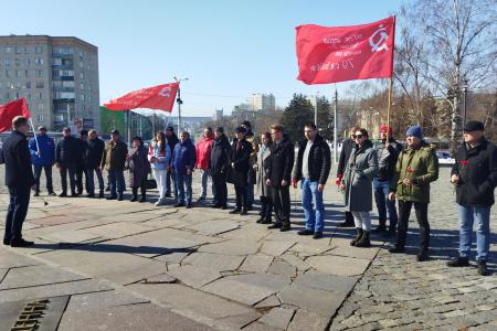 20 марта Пензенский обком КПРФ совместно с Левым фронтом и Движением за новый социализм провели антифашистский автопробег