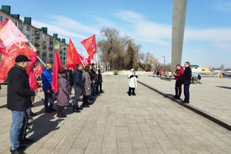 20 марта Пензенский обком КПРФ совместно с Левым фронтом и Движением за новый социализм провели антифашистский автопробег