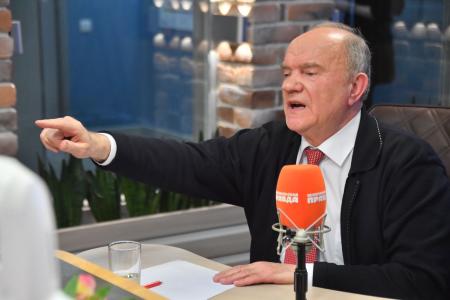Г.А. Зюганов выступил на радио «Комсомольская правда» в программе «Партийная среда»