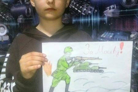 Дети Донбасса рисуют Победу