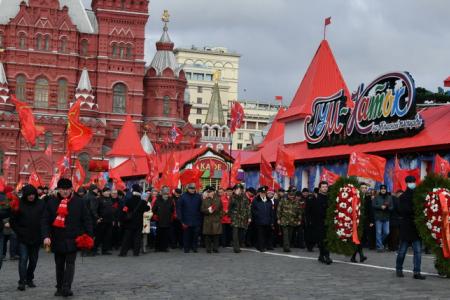 В Москве коммунисты почтили память И.В. Сталина