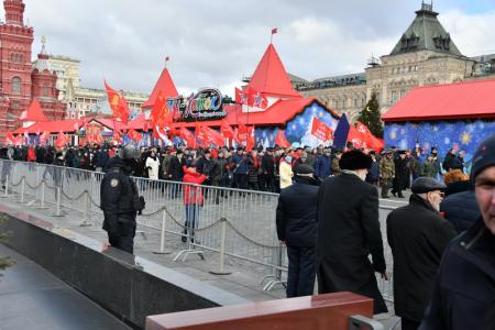 В Москве коммунисты почтили память И.В. Сталина