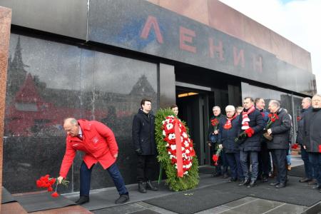 В Москве коммунисты почтили память И.В. Сталина
